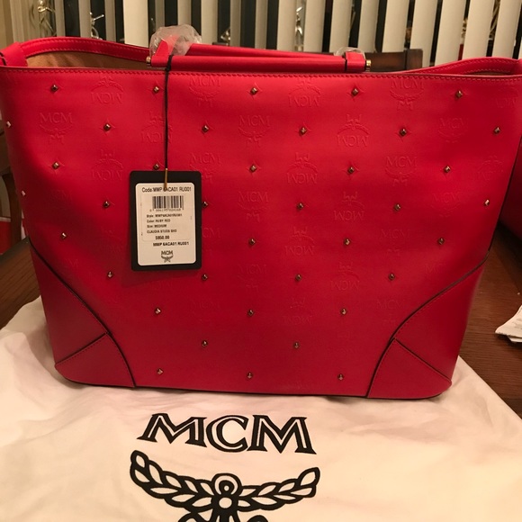 MCM Handbags - MCM Red shoulder bag - New with tags
